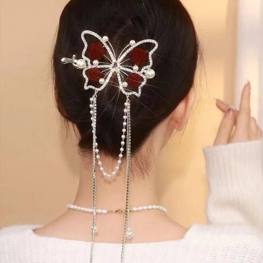 💎 Crystal Hair Clip for Women & Girls ✨